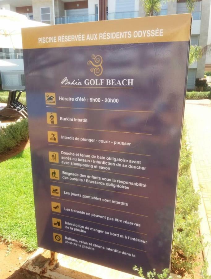 Bahia Golf Beach-Odyssee-Appartement Bouznika Extérieur photo